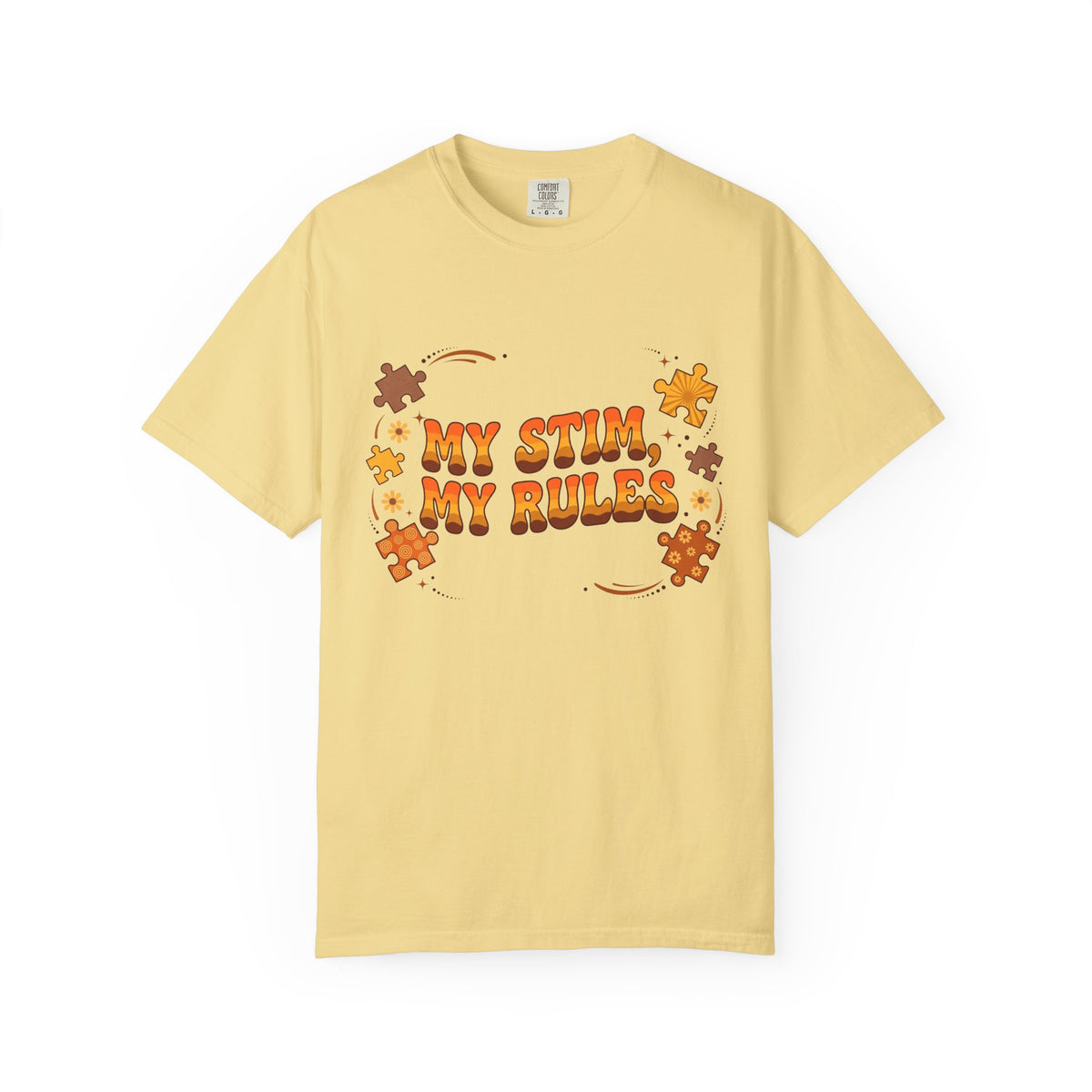 My Stim My Rules Retro – Autism Awareness T-Shirt