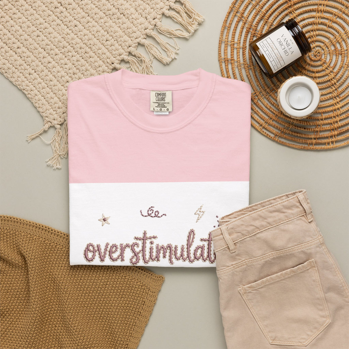 Overstimulated – Funny Anxiety T-Shirt