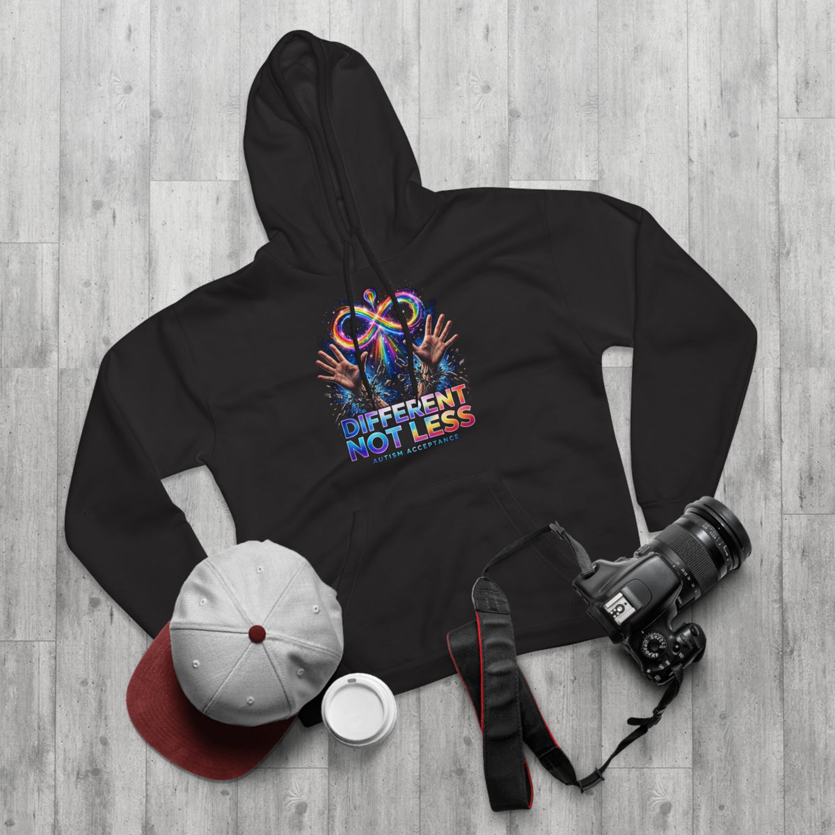 Different Not Less Autism Acceptance Hoodie