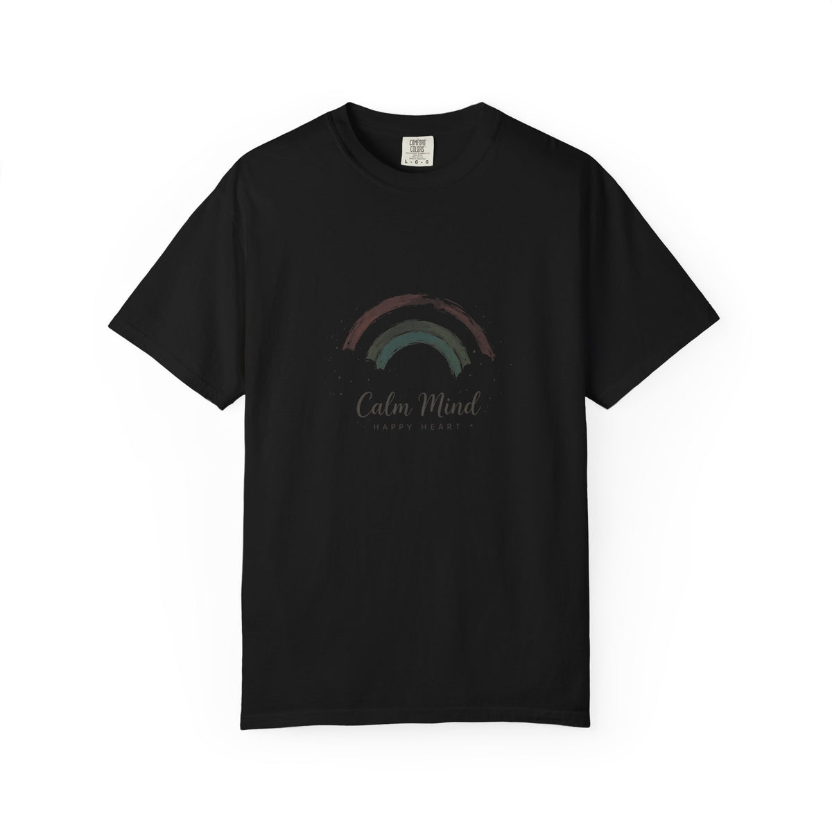Calm Mind Happy Heart – Mental Health T-Shirt