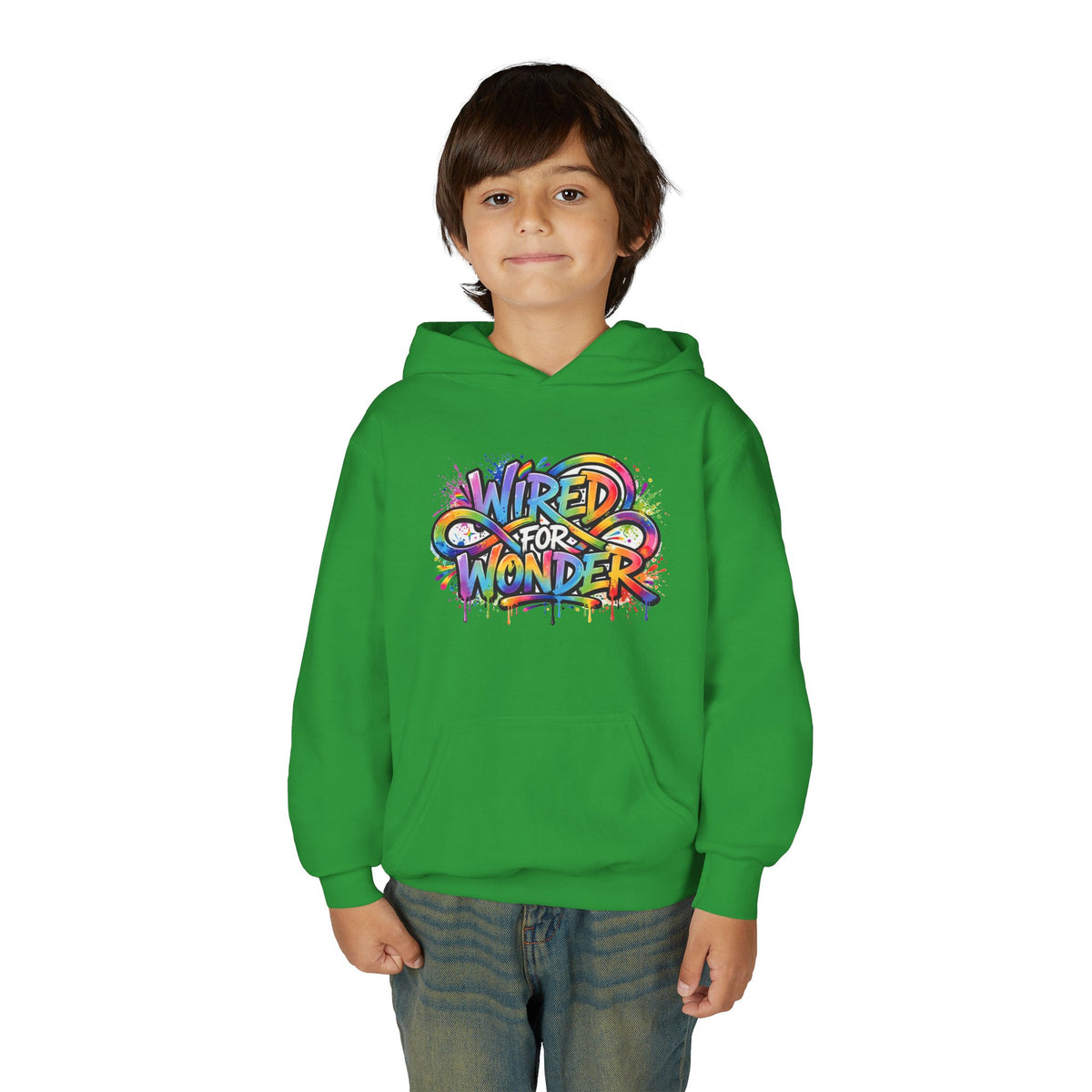 Wired for Wonder Kids' Hoodie