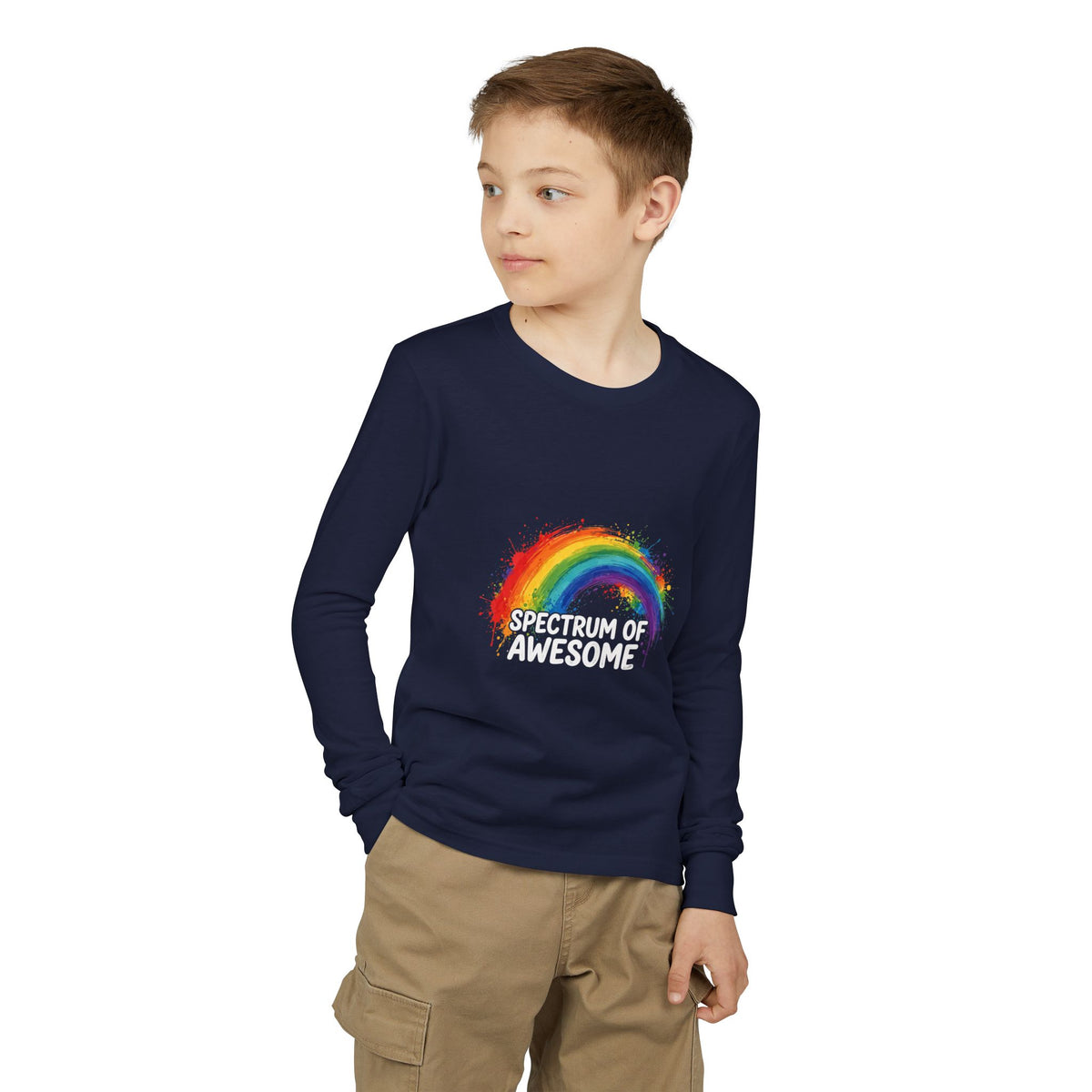 Spectrum Of Awesome Kids' Long Sleeve T-Shirt