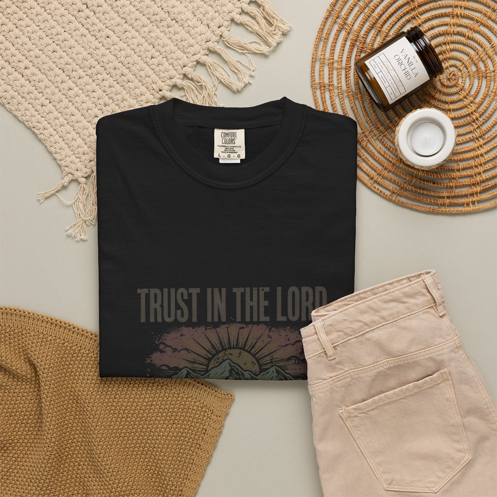 Trust in the Lord — Proverbs 3:5 – Christian T-Shirt