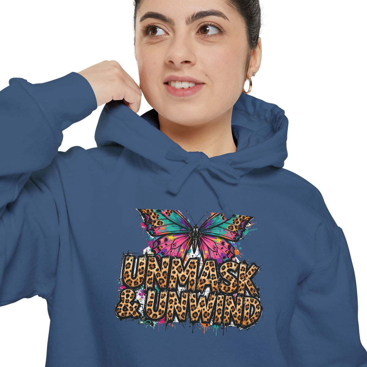 Unmask and Unwind Hoodie