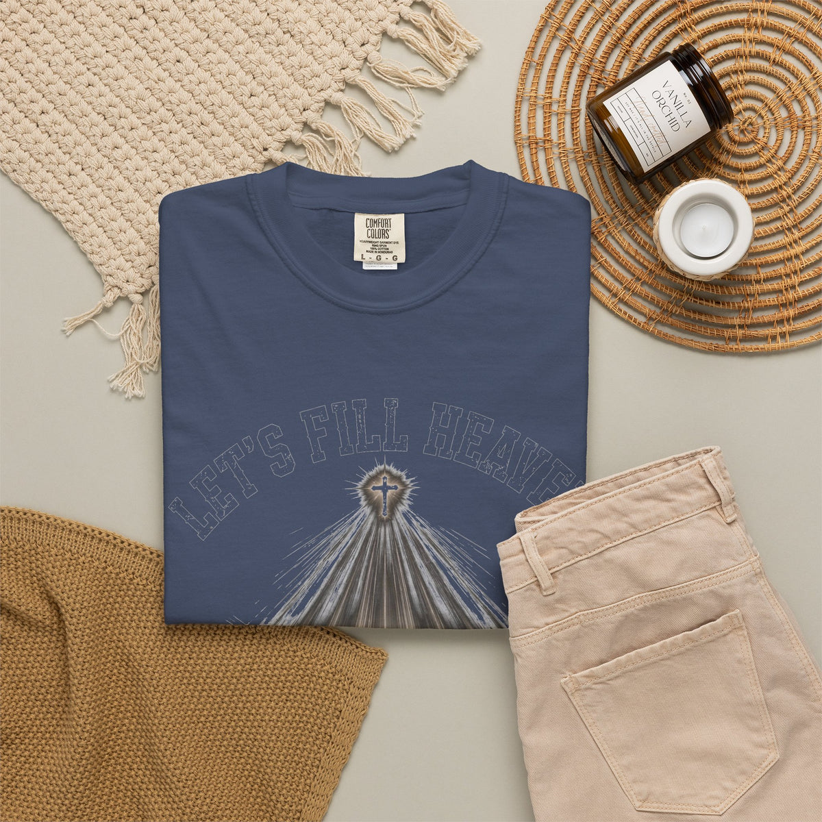 Let's Fill Heaven – Christian T-Shirt