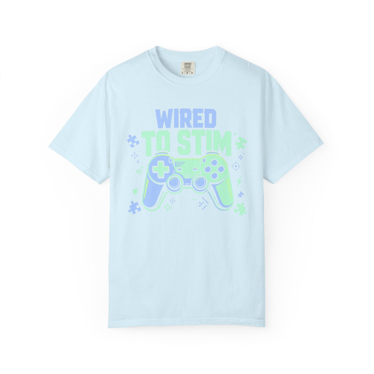 Wired to Stim Gamer – Autism Awareness T-Shirt