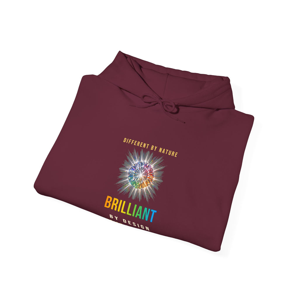 Brilliant By Design – Autism Acceptance Hoodie