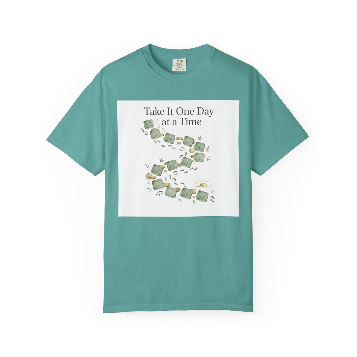 Take It One Day at a Time – Mental Health T-Shirt