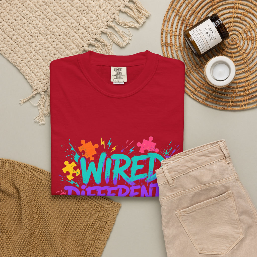 Wired Differently – Autism Awareness T-Shirt