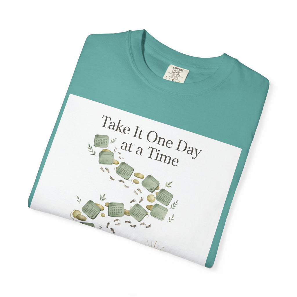 Take It One Day at a Time – Mental Health T-Shirt