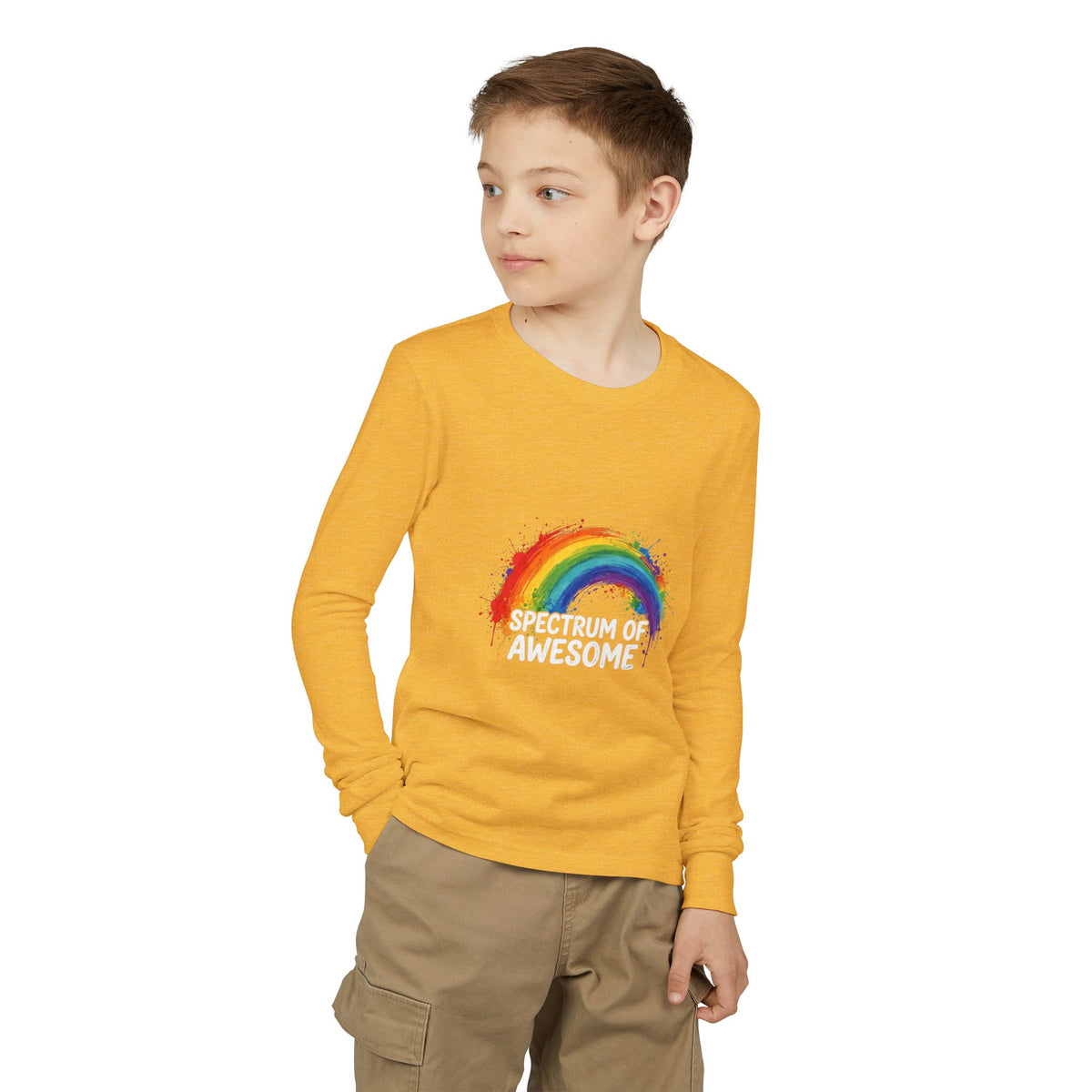 Spectrum Of Awesome Kids' Long Sleeve T-Shirt