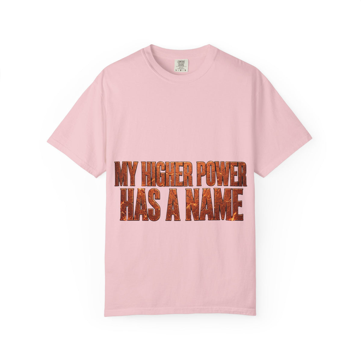 Higher Power Fiery Cross – Recovery T-Shirt
