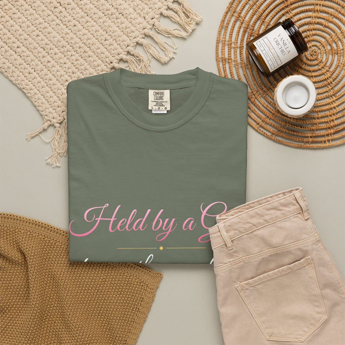 Held By A God Bigger Than My Fears T-Shirt