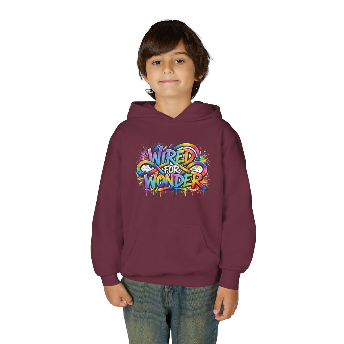 Wired for Wonder Kids' Hoodie