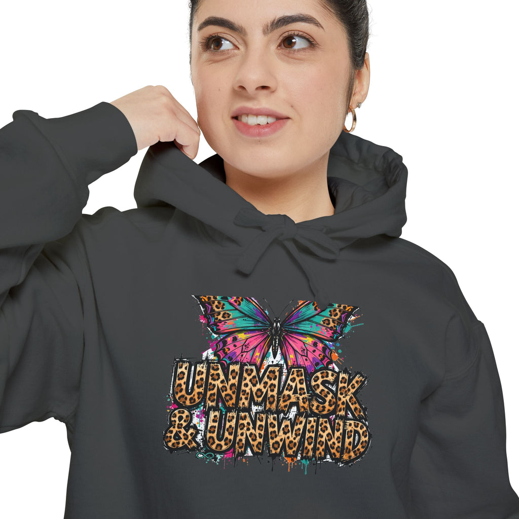 Unmask and Unwind Hoodie