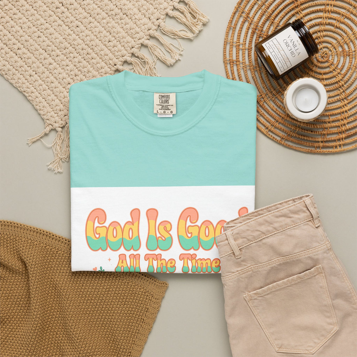 God Is Good All The Time – Christian T-Shirt