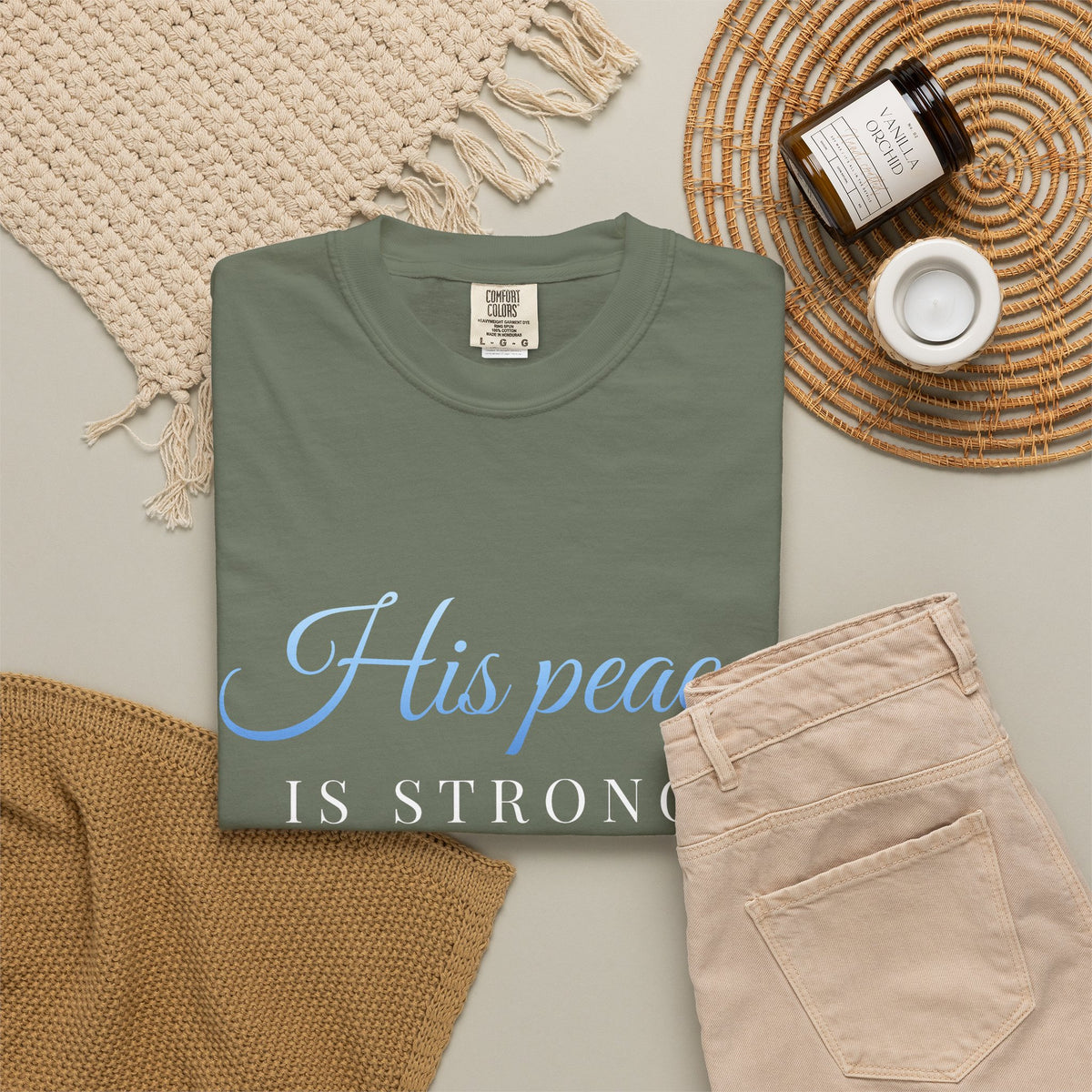 His Peace Is Stronger Than My Panic T-Shirt