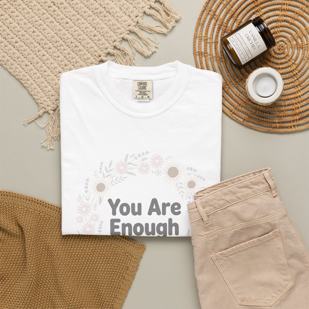 You Are Enough – Mental Health T-Shirt