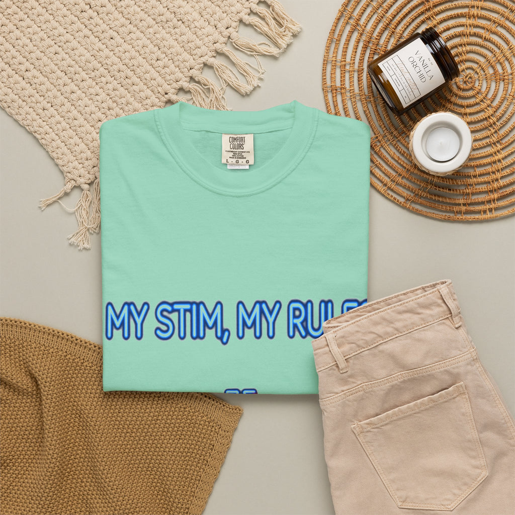 My Stim My Rules Neon – Autism Awareness T-Shirt