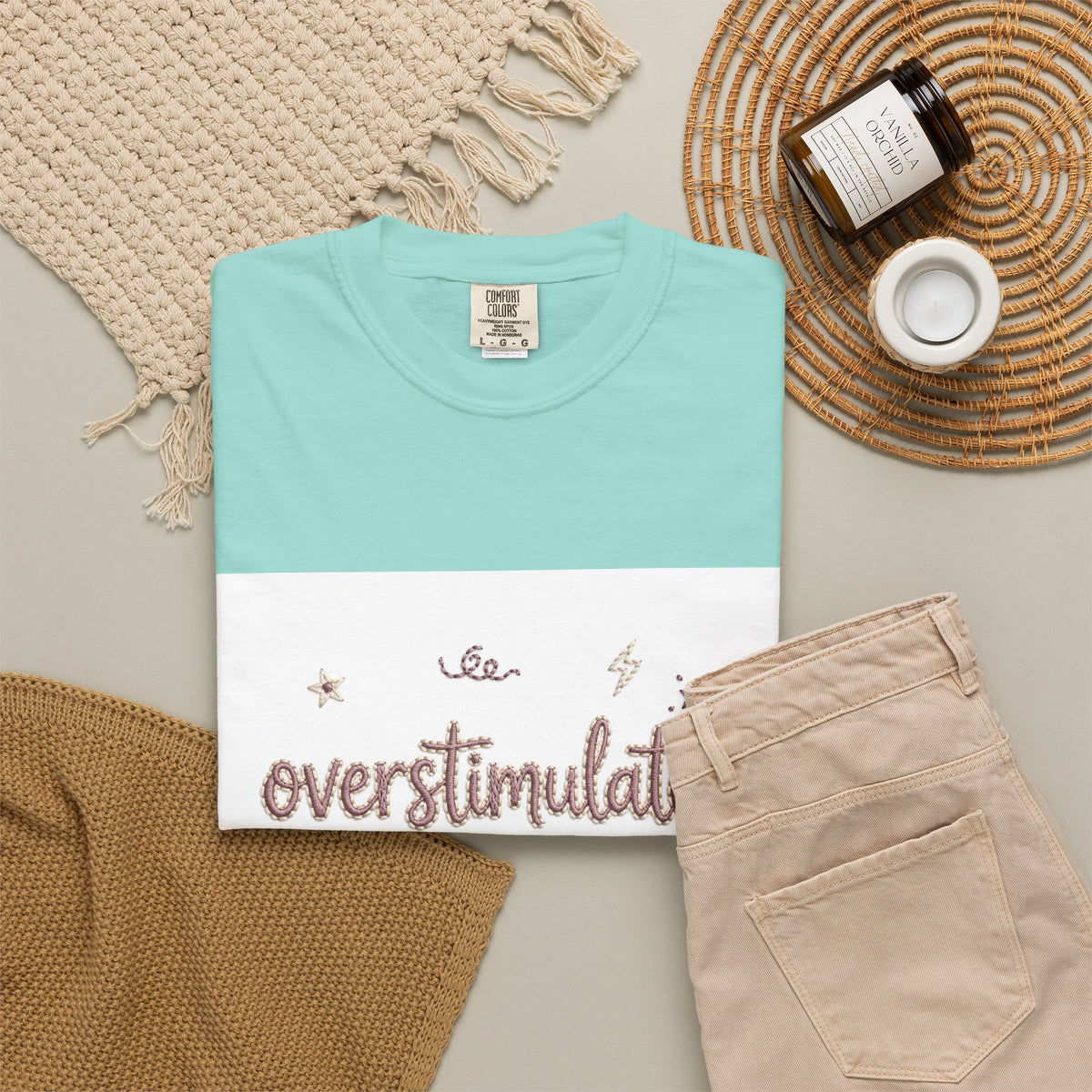 Overstimulated – Funny Anxiety T-Shirt