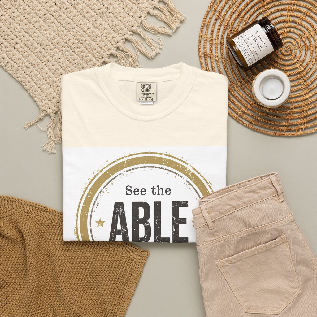 See the Able Not the Label – Autism Awareness T-Shirt