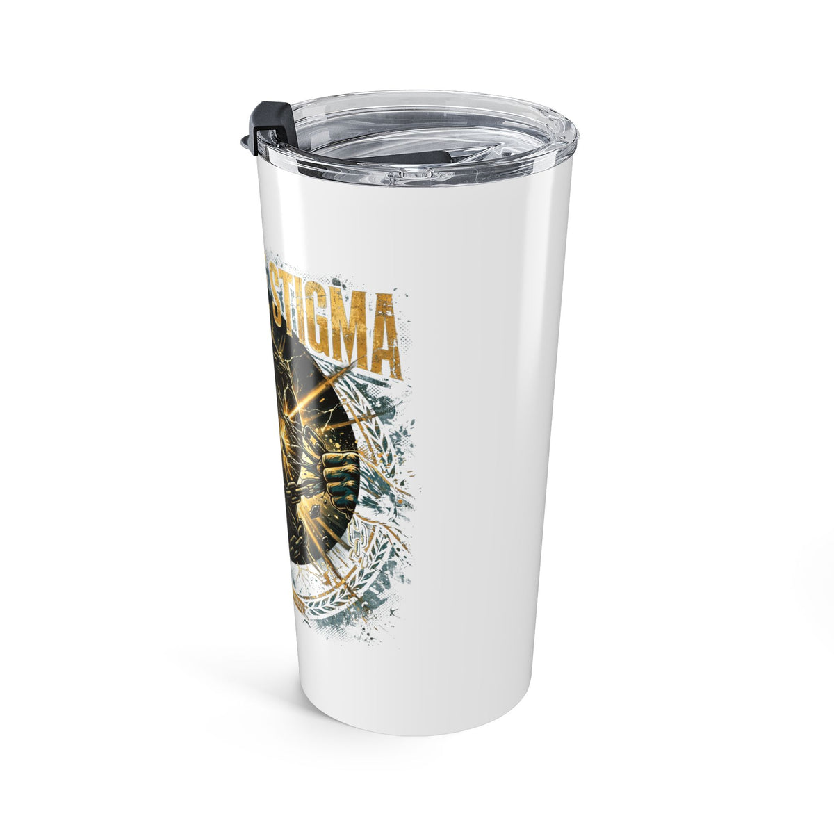 Break the Stigma Tumbler — 20oz Stainless Steel