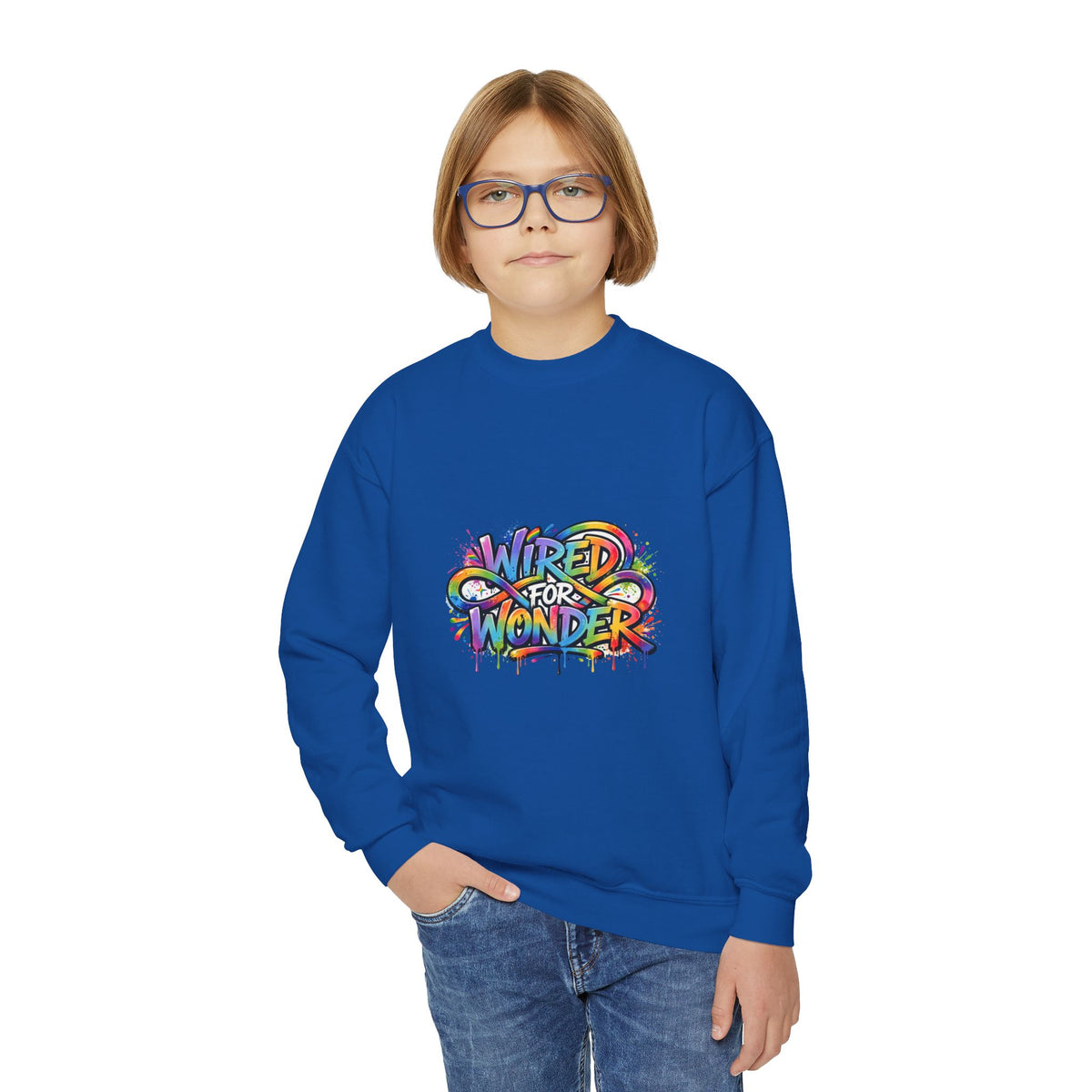 Wired for Wonder Kids' Sweatshirt