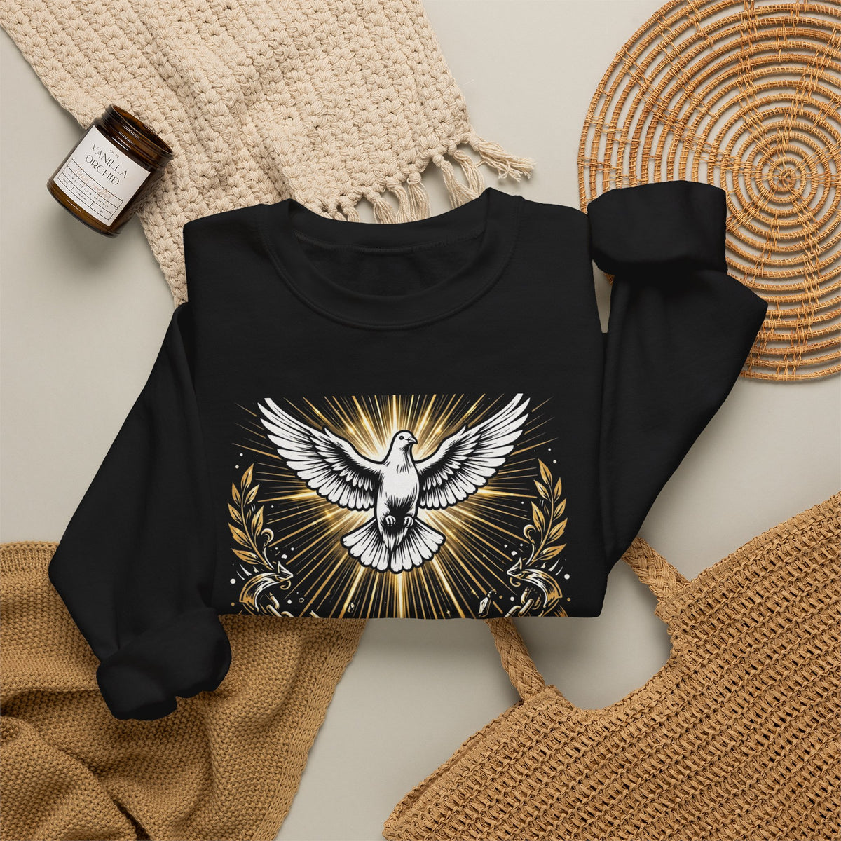 Sober & Free – Recovery Crewneck Sweatshirt