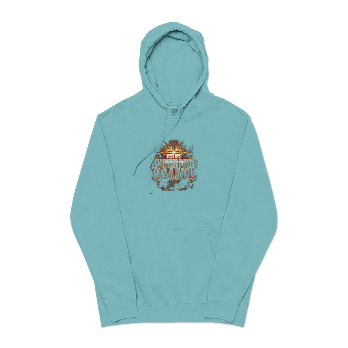 Jesus Free Indeed Christian Faith Hoodie