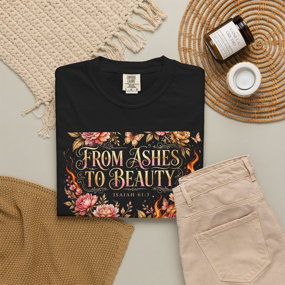 From Ashes To Beauty – Christian T-Shirt