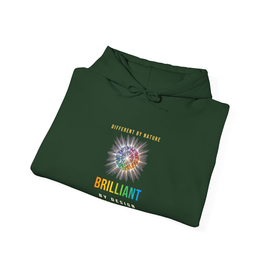 Brilliant By Design – Autism Acceptance Hoodie