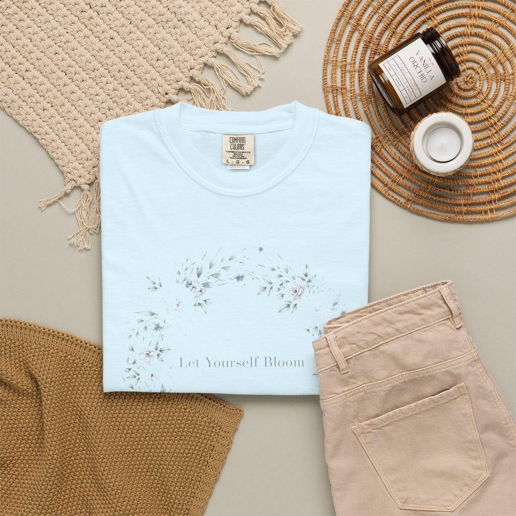 Let Yourself Bloom – Mental Health T-Shirt