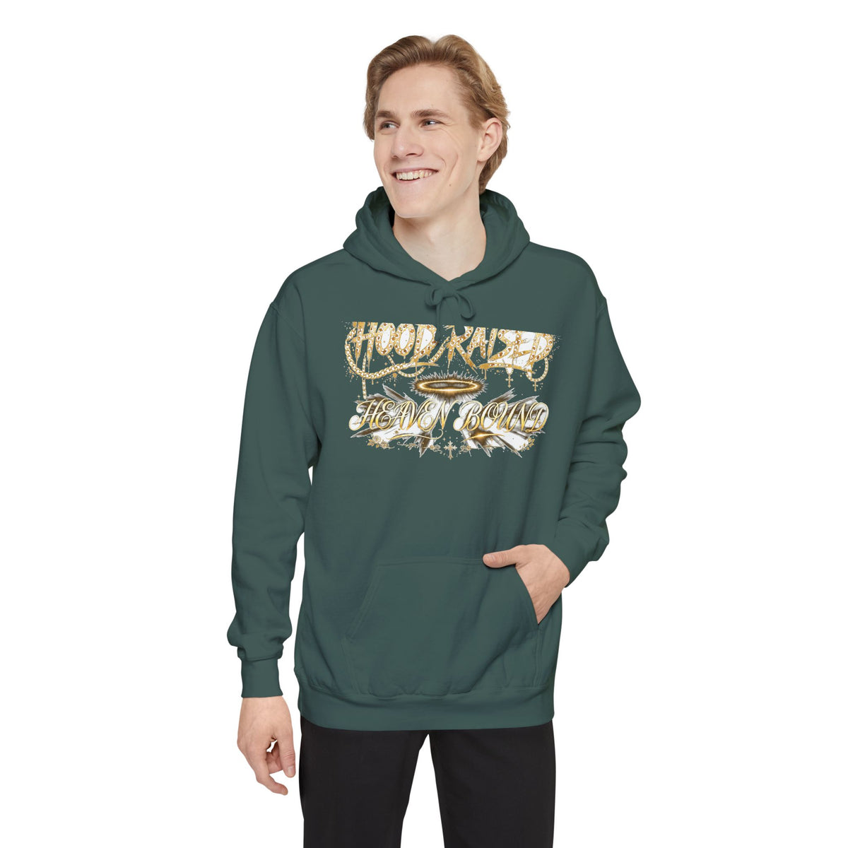 Hood Raised Heaven Bound Hoodie