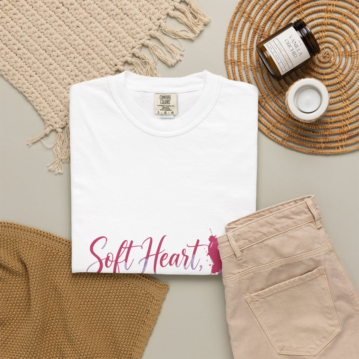 Soft Heart Strong Mind Inspirational T-Shirt