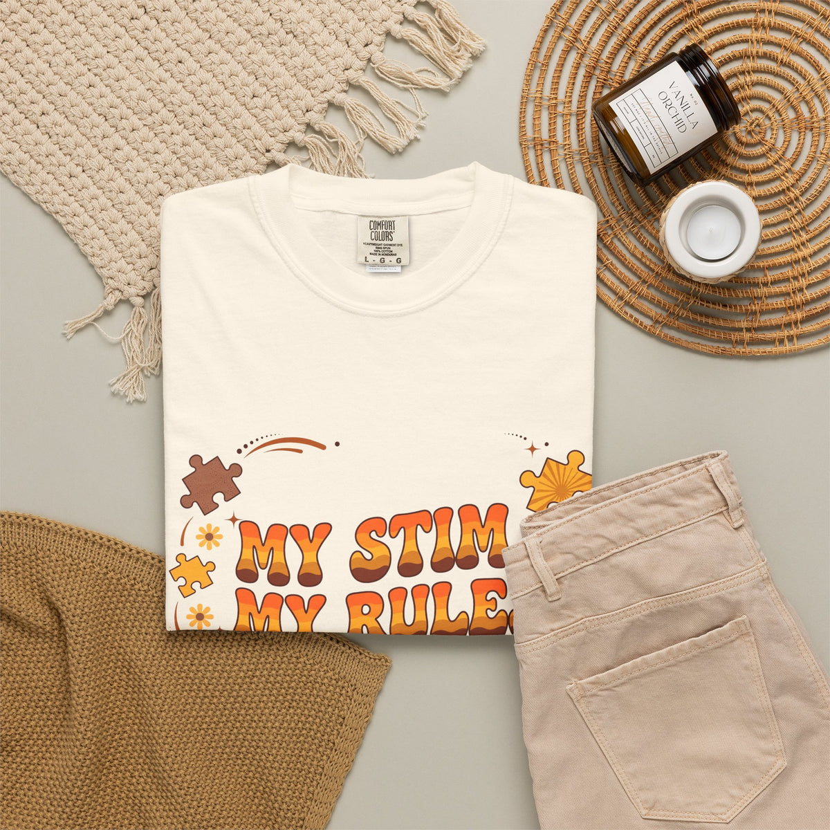 My Stim My Rules Retro – Autism Awareness T-Shirt