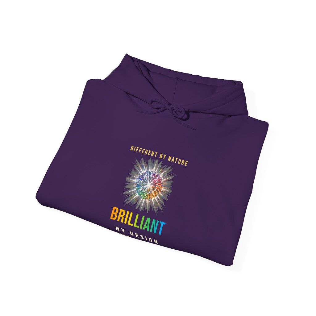 Brilliant By Design – Autism Acceptance Hoodie