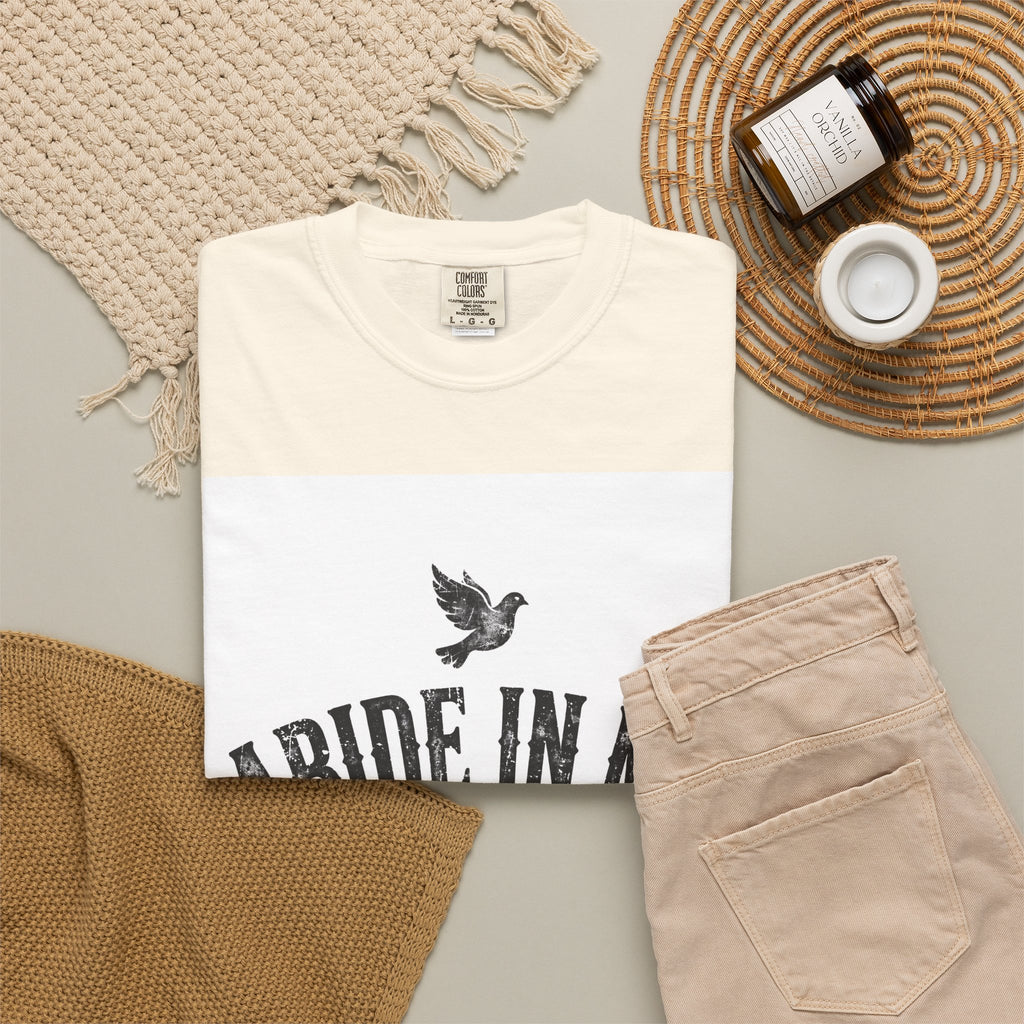 Abide in Me – John 15:4 Christian T-Shirt