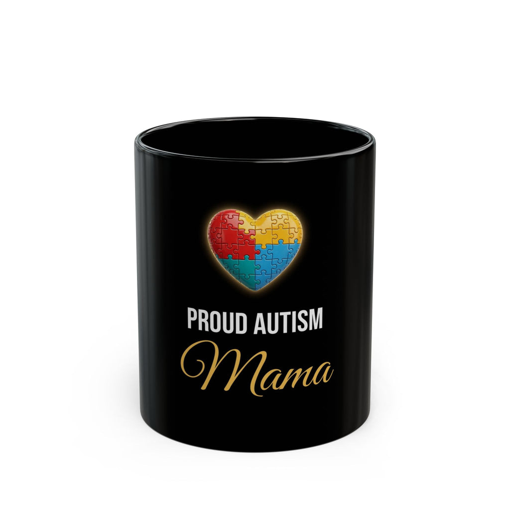 Proud Autism Mama — Black Mug