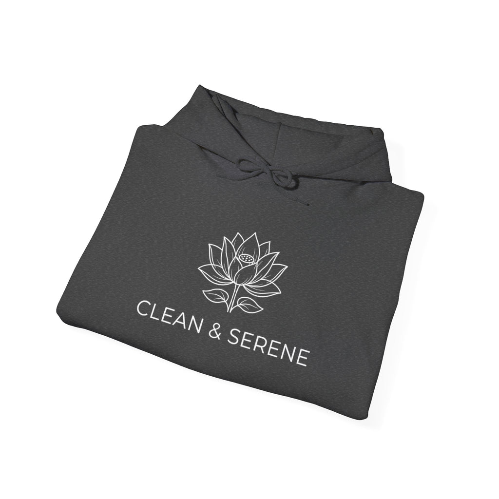 Clean & Serene Lotus Hoodie