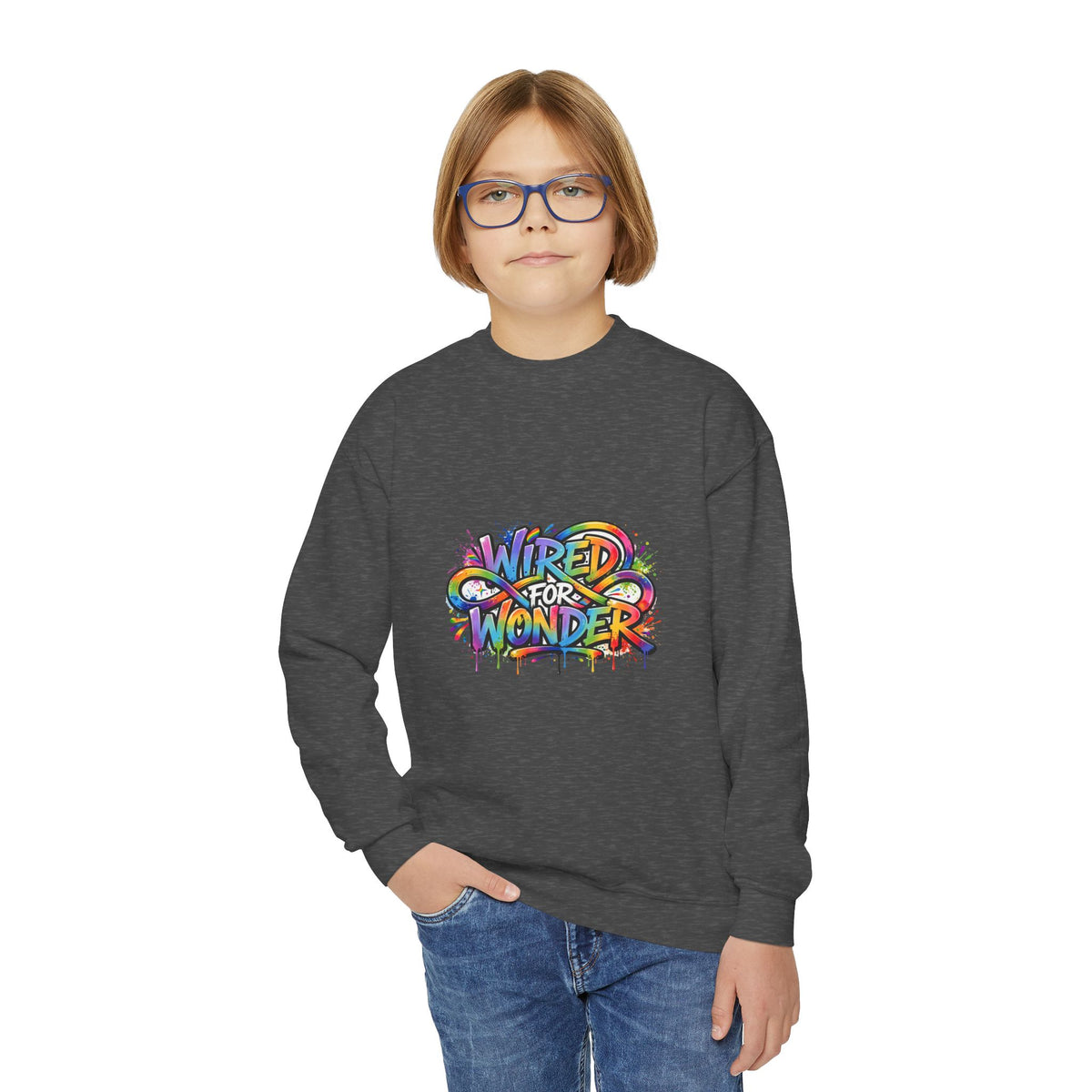 Wired for Wonder Kids' Sweatshirt
