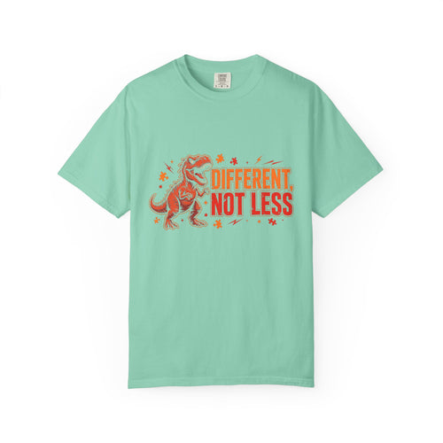 Different Not Less T-Rex – Autism Awareness T-Shirt