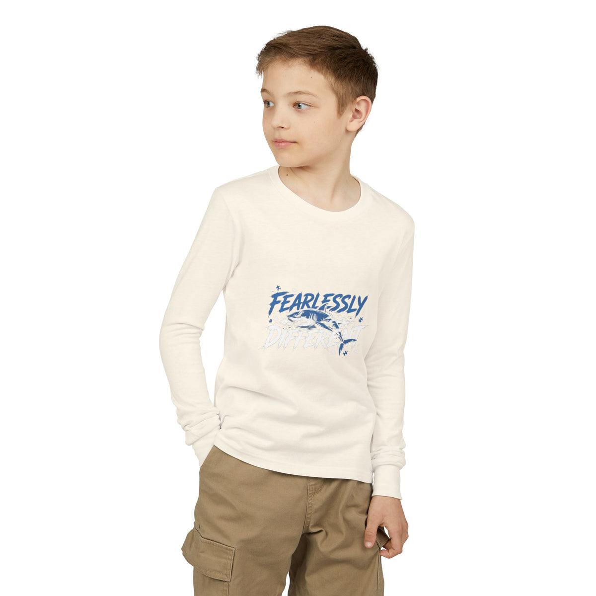 Fearlessly Different Kids' Long Sleeve T-Shirt