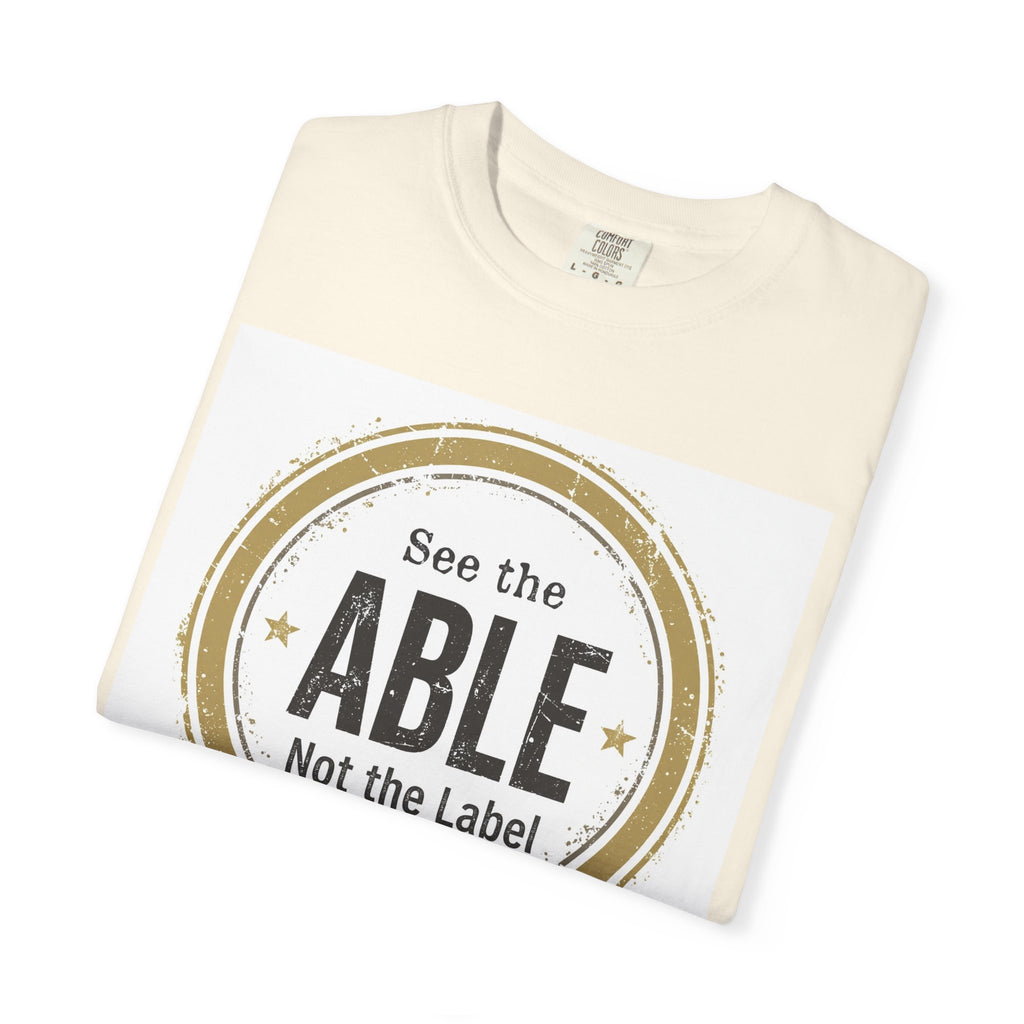See the Able Not the Label – Autism Awareness T-Shirt
