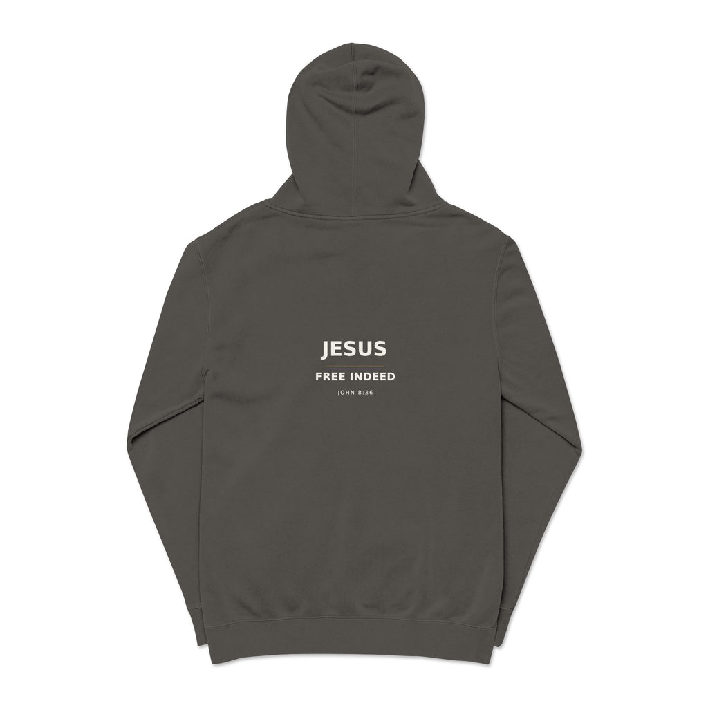 Jesus Free Indeed Christian Faith Hoodie