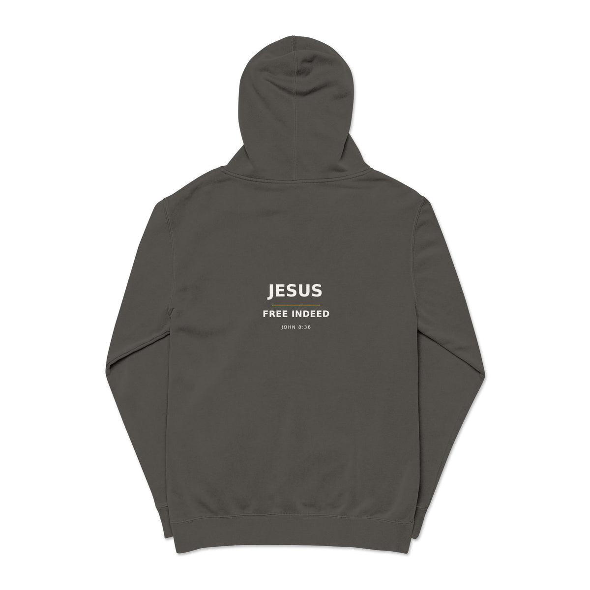 Jesus Free Indeed Christian Faith Hoodie