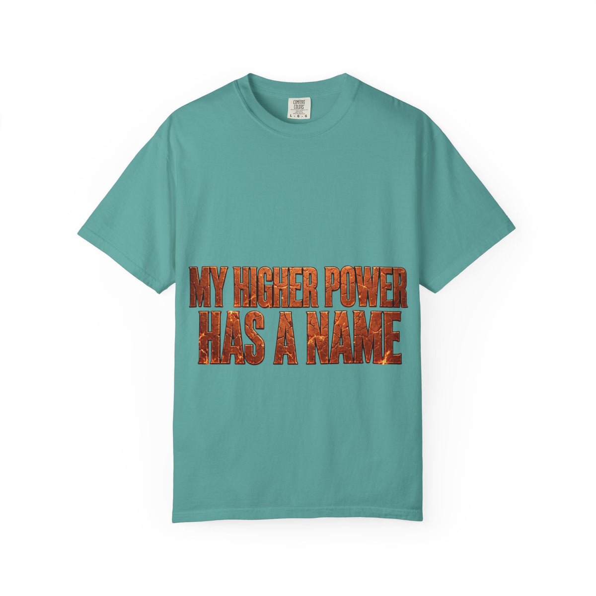 Higher Power Fiery Cross – Recovery T-Shirt