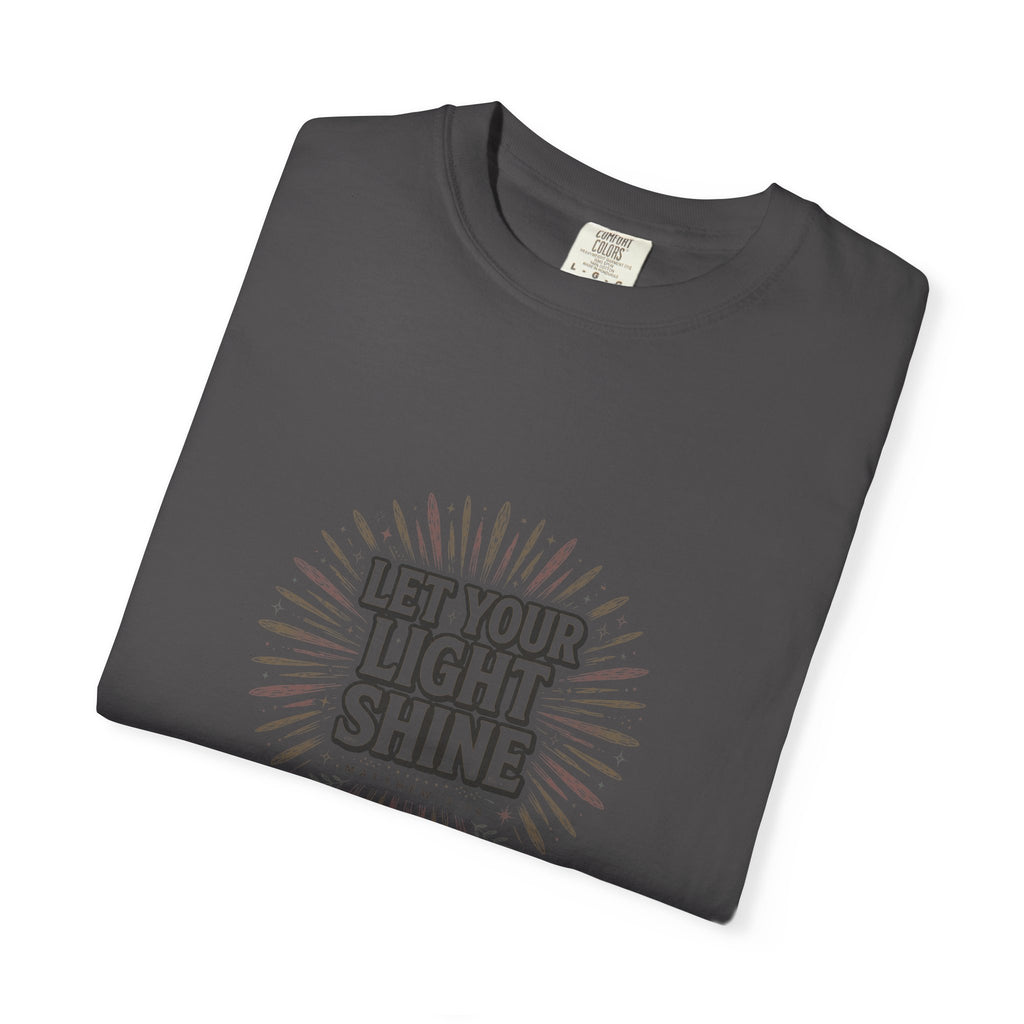 Let Your Light Shine — Matthew 5:16 – Christian T-Shirt