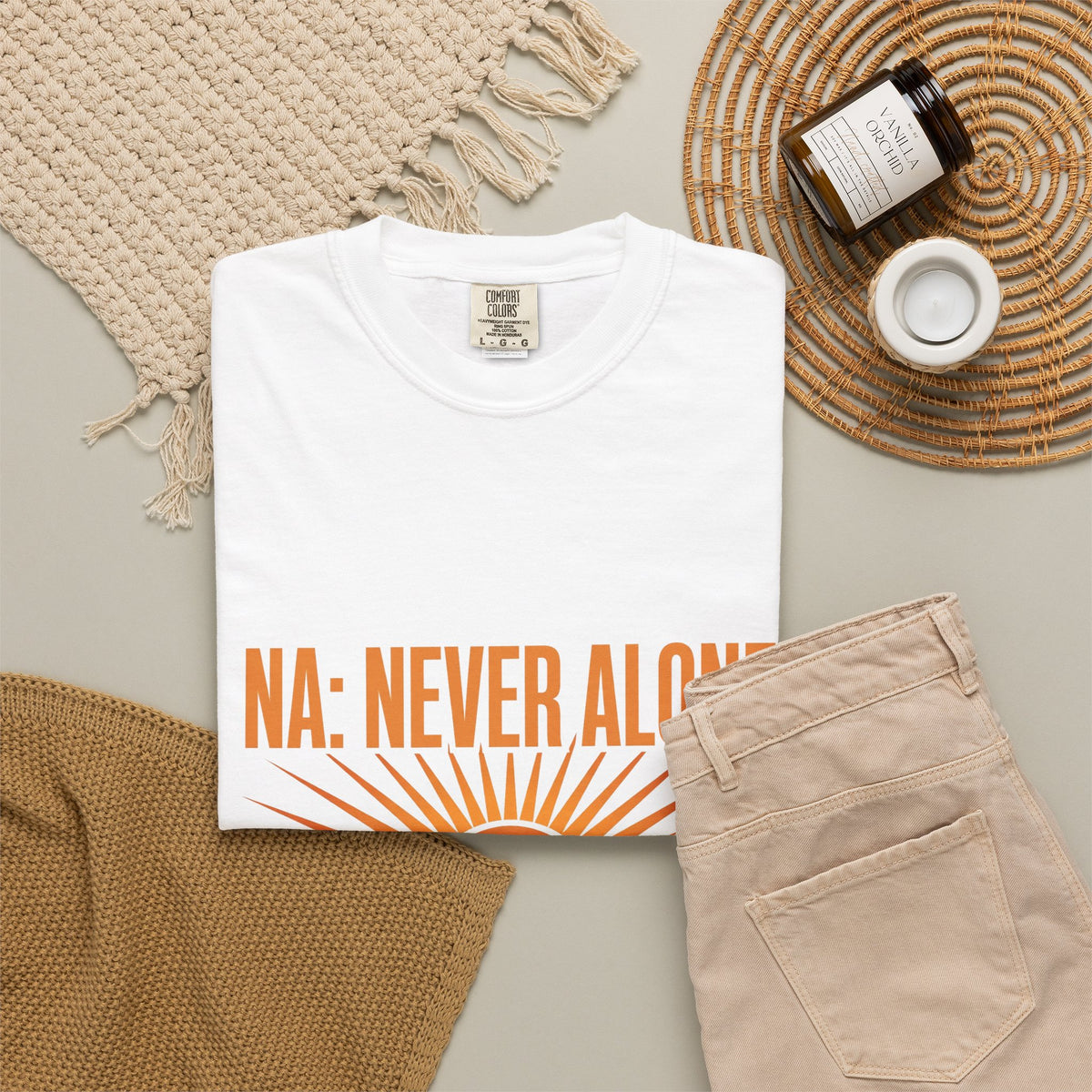 NA: Never Alone Mountain Sunrise T-Shirt