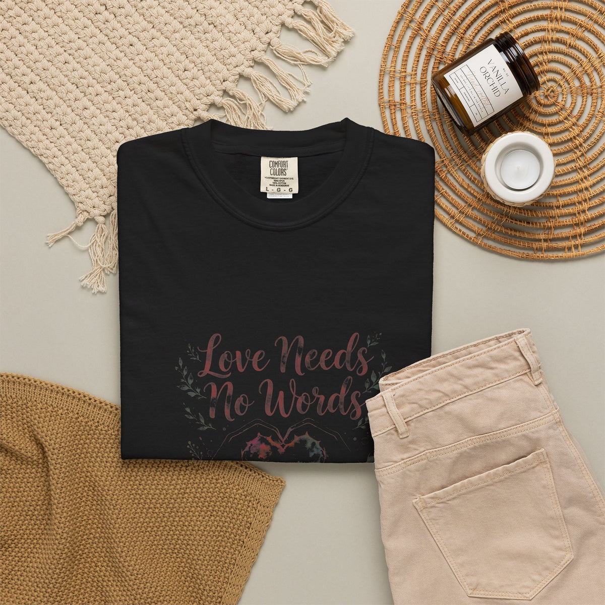 Love Needs No Words – Autism Awareness T-Shirt
