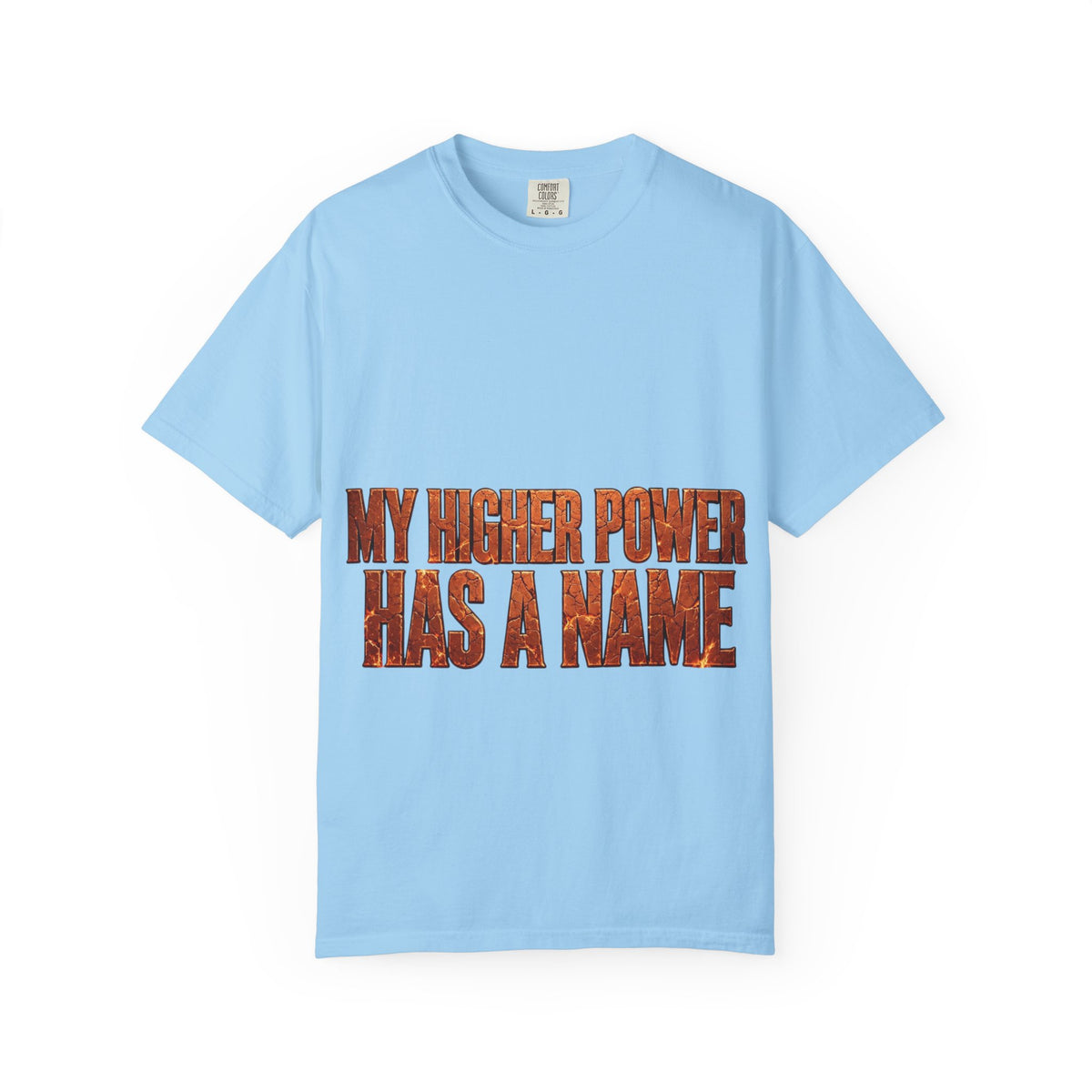 Higher Power Fiery Cross – Recovery T-Shirt